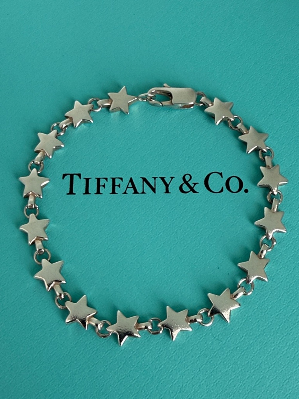 Tiffany & Co. Silver Star Link Bracelet